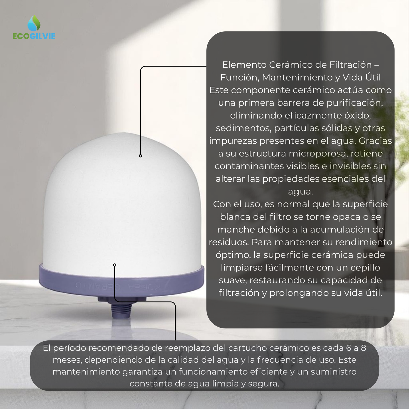 DISPENSADOR FILTRO PURIFICADOR DE AGUA 16 LITROS BIOENERGETICO A GRAVEDAD