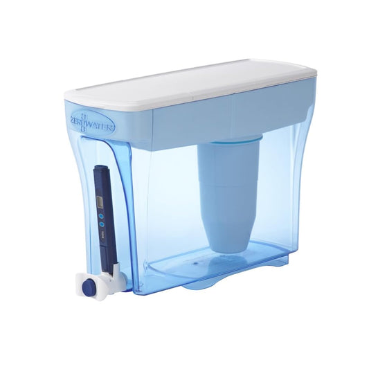 Dispensador de 23 tazas, filtro de agua de 5 etapas, listo para usar, con 0 TDS (certificado por IAPMO)