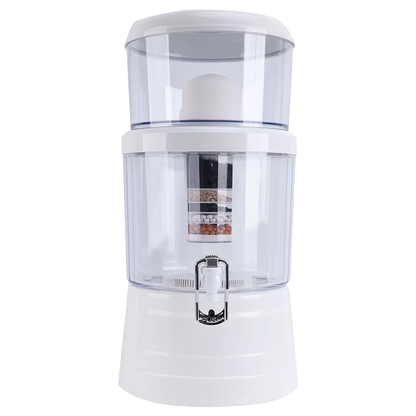DISPENSADOR FILTRO PURIFICADOR DE AGUA 16 LITROS BIOENERGETICO A GRAVEDAD